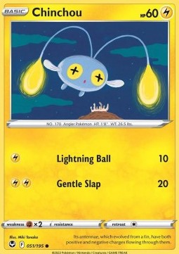 Chinchou Immagine principale del prodotto