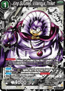 King Gurumes, Villainous Threat