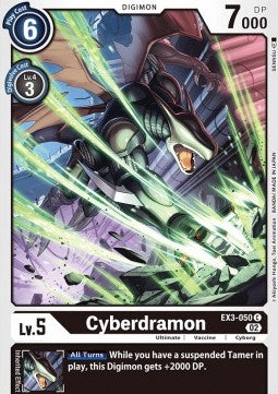 Cyberdramon (EX3-050) Immagine principale del prodotto