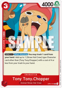 Tony Tony.Chopper (OP01-015) Immagine principale del prodotto