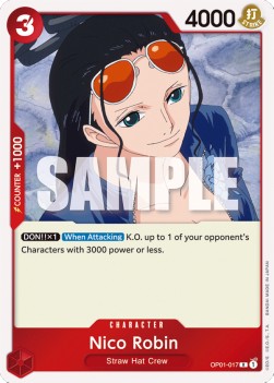Nico Robin (OP01-017) Immagine principale del prodotto