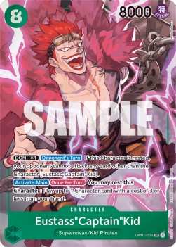 Eustass"Captain"Kid (OP01-051) (V.2) Immagine principale del prodotto