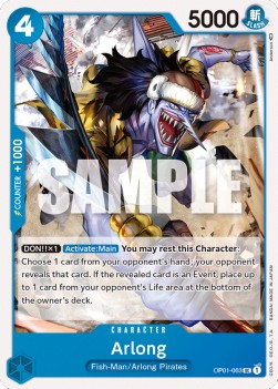 Arlong (OP01-063) Immagine principale del prodotto