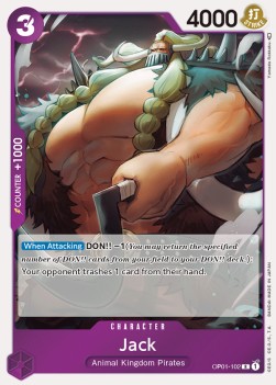 Jack (OP01-102) (V.1) Immagine principale del prodotto