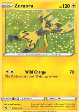 Zeraora Immagine principale del prodotto