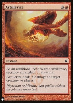 Artillerize