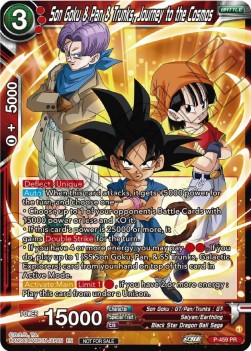 Son Goku & Pan & Trunks, Journey to the Cosmos