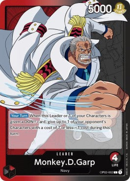 Monkey.D.Garp (OP02-002) (V.1) Immagine principale del prodotto