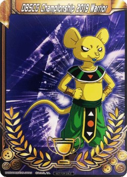 DBSCG Championship 2019 Warrior (V.4 - Promo)
