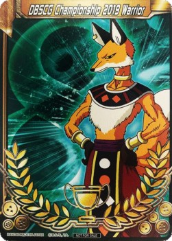 DBSCG Championship 2019 Warrior (V.8 - Promo)