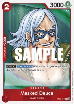 Masked Deuce (OP02-017) (V.1) Immagine principale del prodotto