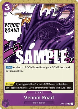 Venom Road (OP02-091) Immagine principale del prodotto