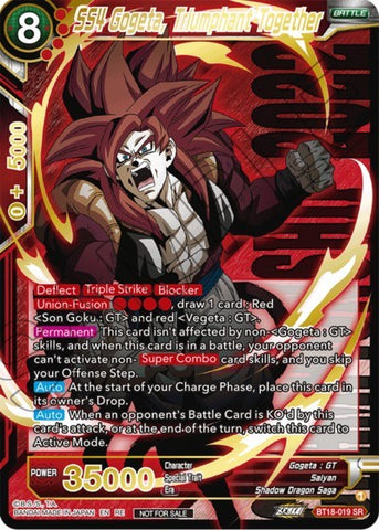 SS4 Gogeta, Triumphant Together