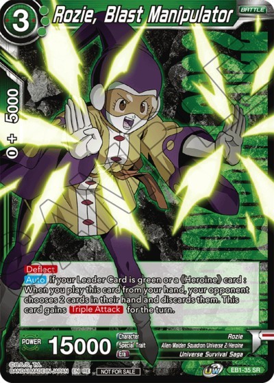 Rozie, Blast Manipulator (V.1 - Super Rare)