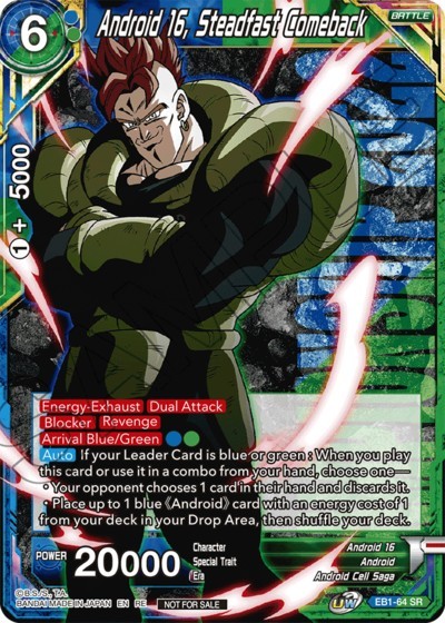 Android 16, Steadfast Comeback
