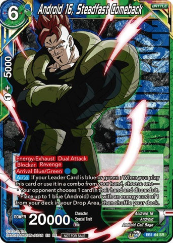 Android 16, Steadfast Comeback