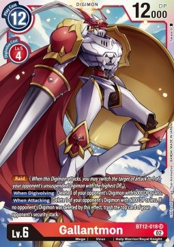 Gallantmon (BT12-018) (V.1) Immagine principale del prodotto
