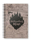 Hp Marauder's Map Spiral Notebook