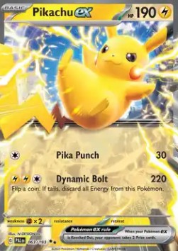 Pikachu ex Immagine principale del prodotto