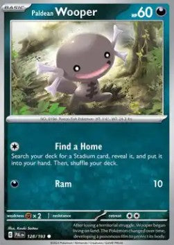Paldean Wooper Immagine principale del prodotto