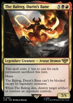 The Balrog, Durin's Bane