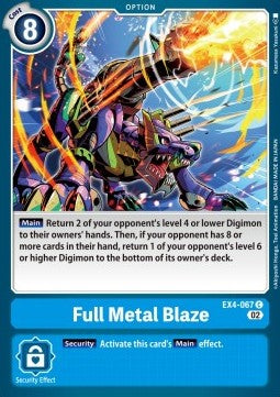 Full Metal Blaze (EX4-067) Immagine principale del prodotto