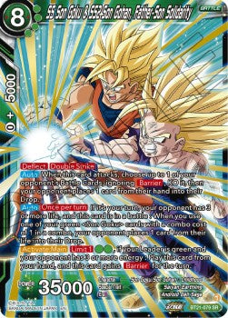 SS Son Goku & SS2 Son Gohan, Father-Son Solidarity (V.1 - Super Rare)