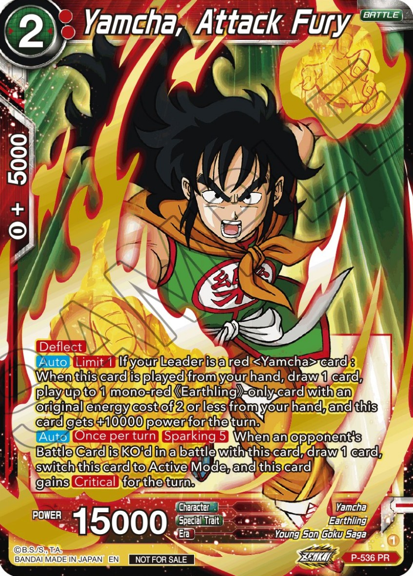 Yamcha, Attack Furry (V.1 - Promo) Immagine principale del prodotto
