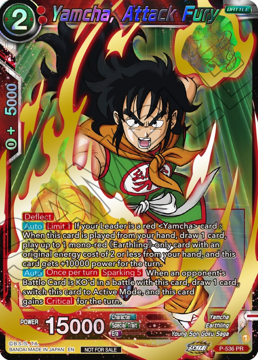 Yamcha, Attack Furry (V.2 - Promo)