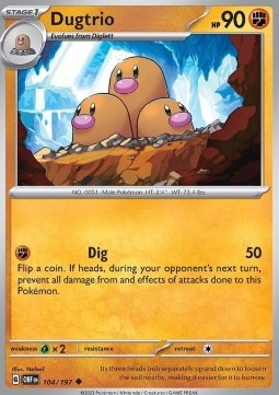 Dugtrio Immagine principale del prodotto