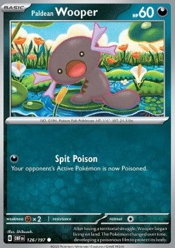 Paldean Wooper Immagine principale del prodotto