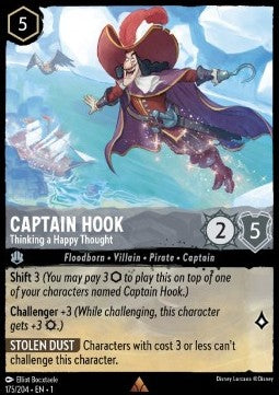 Captain Hook - Thinking a Happy Thought Immagine principale del prodotto