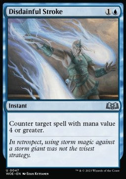 Disdainful Stroke