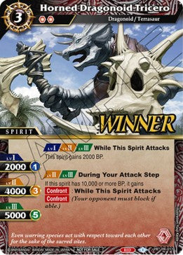 Horned Dragonoid Tricero (V.2 - Promo)