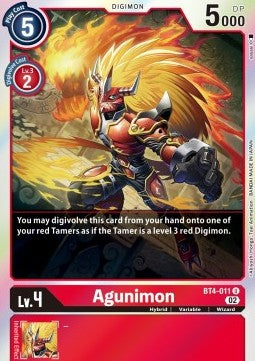 Agunimon (BT4-011) Immagine principale del prodotto