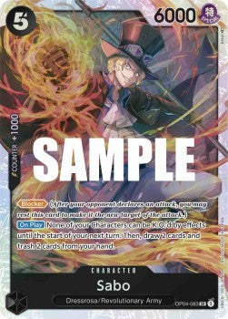 Sabo (OP04-083) (V.1) Immagine principale del prodotto