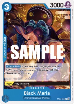 Black Maria (OP04-052) Immagine principale del prodotto