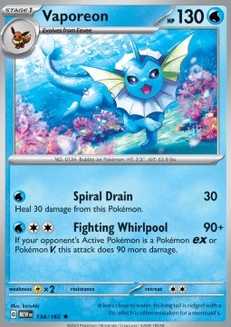 Vaporeon Immagine principale del prodotto