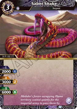 Saber Snake
