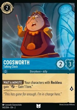 Cogsworth - Talking Clock Immagine principale del prodotto