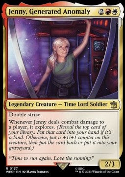 Jenny, Generated Anomaly