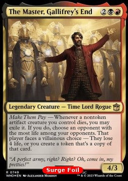 The Master, Gallifrey's End (V.3)