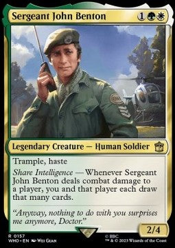 Sergeant John Benton