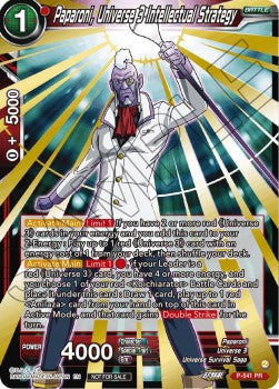 Paparoni, Universe 3 Intellectual Strategy