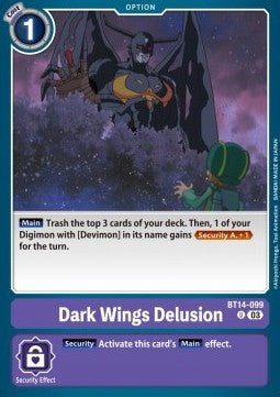 Dark Wings Delusion (BT14-099) Immagine principale del prodotto