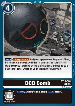 DCD Bomb (BT14-098) Immagine principale del prodotto