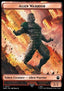 Alien Rhino Token (W 4/4) // Alien Warrior Token (R 2/2) (V.1)