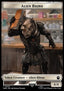Alien Rhino Token (W 4/4) // Treasure Token (V.3)