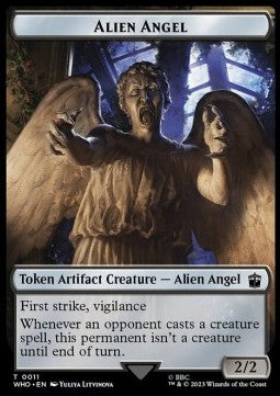 Alien Angel Token (A 2/2) // Mutant Token (G 3/3) (V.1)