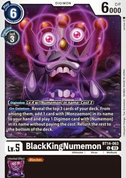 BlackKingNumemon (BT14-063) Immagine principale del prodotto
